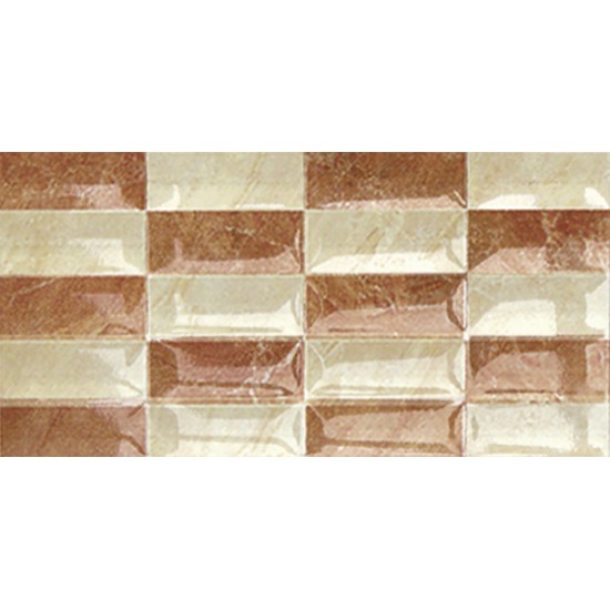 ΠΛΑΚΑΚΙ ΤΟΙΧΟΥ 25Χ50 RELIEVE BEIGE